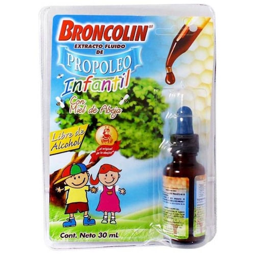 BRONCOLIN EXTRACTO DE PROPÓLEO INFANTIL 30ML