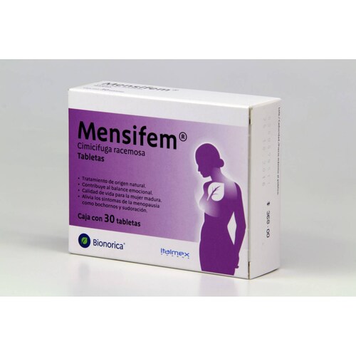 MENSIFEM 20 MG CAJA CON 30 TABLETAS