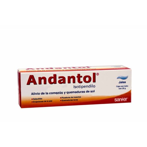 ANDANTOL 0.75 GR 1 TUBO JALEA 25 GR