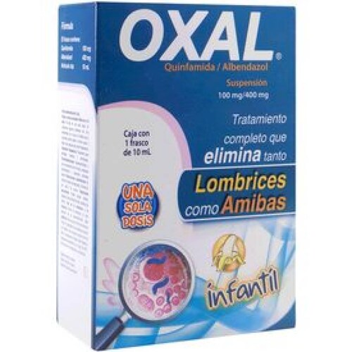 OXAL INF 100/400MG SUSP 10ML