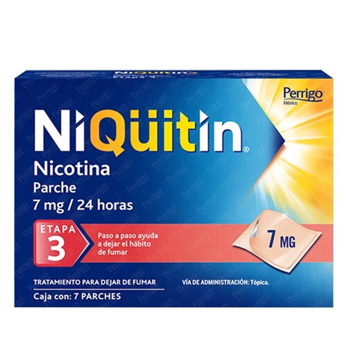 NIQUITIN 7 PARCHES ETAPA 3