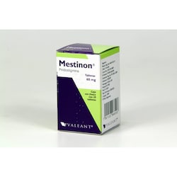 MESTINON 60MG FRASCO CON 20 TABLETAS