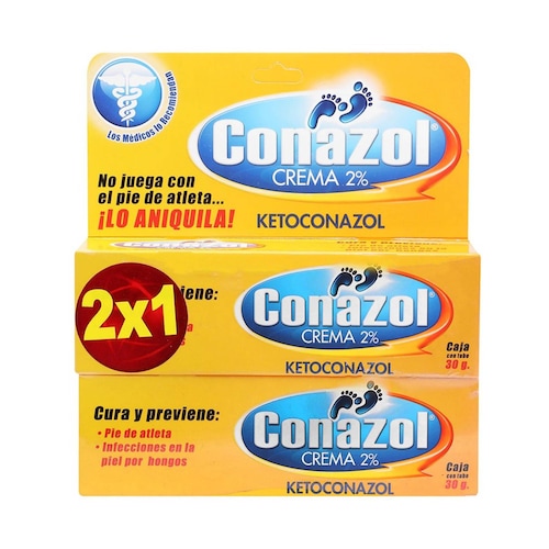 CONAZOL 2 X 1 2 GR 1 TUBO CREMA 30 GR