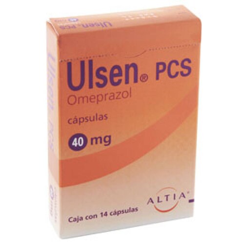 ULSEN PCS 40MG CAJA CON 14 CÁPSULAS