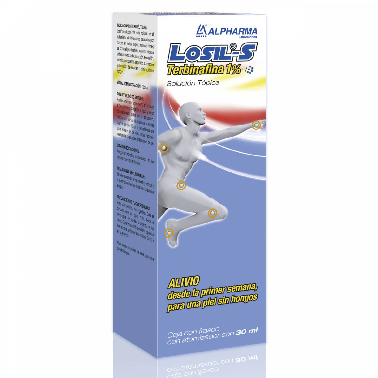 Losil LOSIL S 1% SOL TOP 30ML