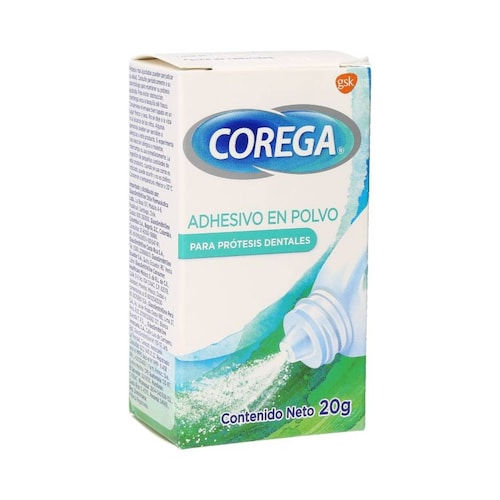 COREGA ADHESIVO EN POLVO P/PRÓTESIS DENTALES 20G