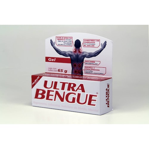 Bengue Gel Ultra 65 G. Desinflama Y Alivia El Dolor