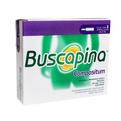 BUSCAPINA COMPOSITUM HIOS/METAM AMPOLLETAS 3/5ML