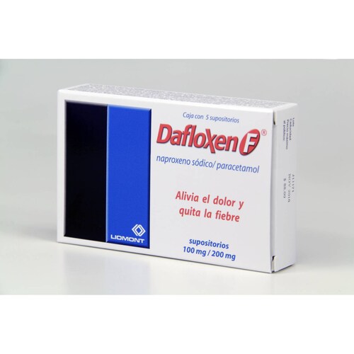 DAFLOXEN F 100MG SUP C5
