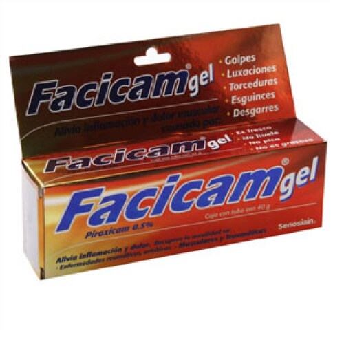 FACICAM GEL 0.5% TUBO 40G