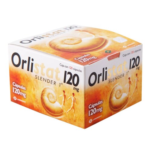 SLENDER ORLISTAT 120MG CAJA CON 120 TABLETAS