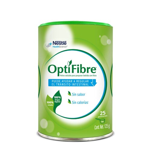 OPTIFIBRE FIBRA EN POLVO SUPLEMENTO ALIMENTICIO 125 GR