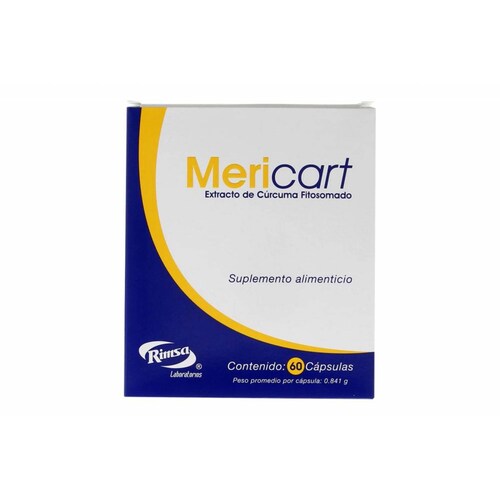MERICART 60 CAPSULAS 500 MG