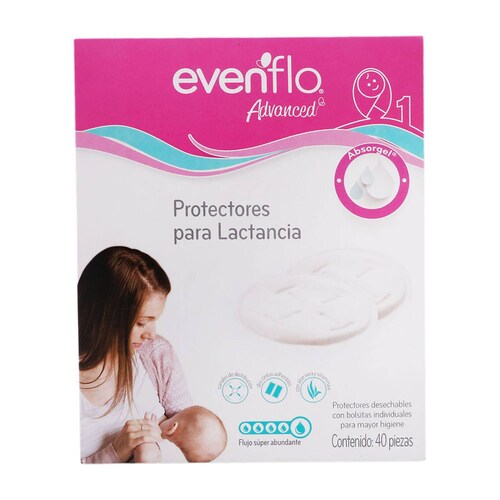 Protector De Lactancia Absorbente 1 Caja 40 Piezas