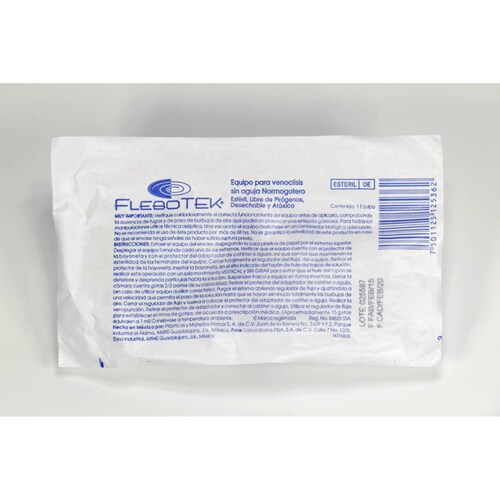 Flebotek Eq S Aguja