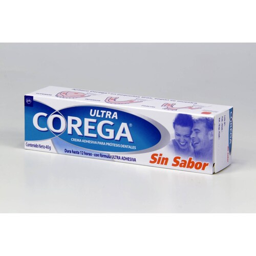 ADHESIVO ULTRA COREGA 40 GR 1 TUBO CREMA SIN SABOR