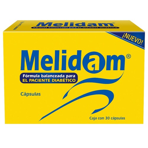 MELIDAM 500MG CAJA CON 30 CÁPSULAS