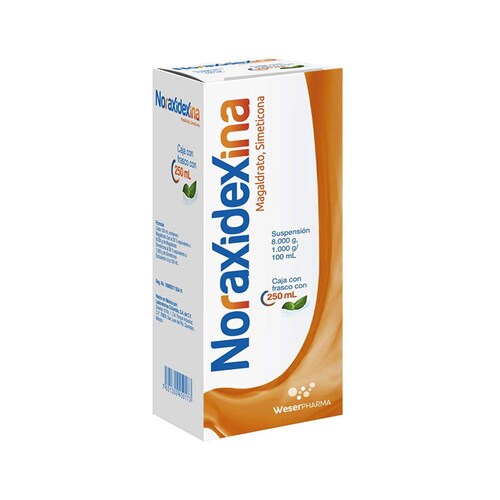 NORAXIDEXINA SUSPENSIÓN FRASCO 250ML