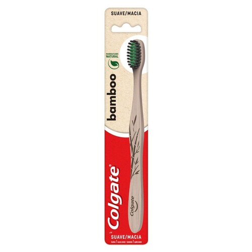 COLGATE BAMBOO CEPILLO DENTAL 1 PIEZA EMPAQUE