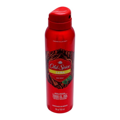 OLD SPICE HOMBRE LEÑA 96 GR SPRAY AEROSOL