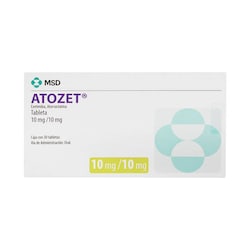 ATOZET 10/10MG CAJA CON 30 TABLETAS