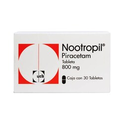 NOOTROPIL 30 TABLETAS 800MG