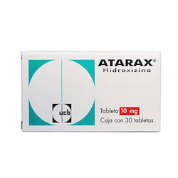 Atarax Hidroxizina 10 Mg Con 30 Tabletas