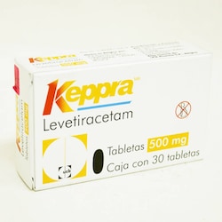 KEPPRA 30 TABLETAS 500MG