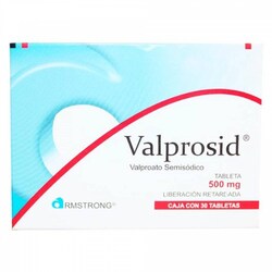 VALPROSID 30 TABLETAS 500MG