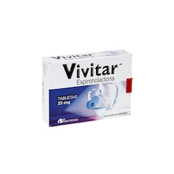 VIVITAR 30 TABLETAS 25MG