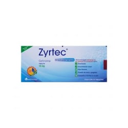 ZYRTEC ORODISPERSABLE 10 TABLETAS 10MG