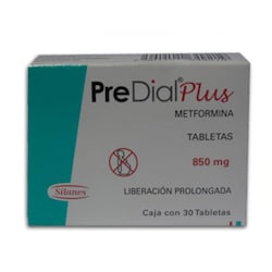 PRE DIAL 30 TABLETAS 850MG