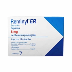 Reminyl Er Galantamina 8 Mg Con 14 Tabletas