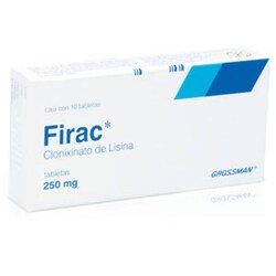 FIRAC 10 TABLETAS 250MG