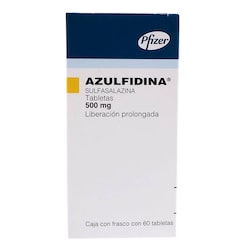 AZULFIDINA 60 TABLETAS 500MG