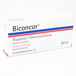 BICONCOR 30 TABLETAS 5/6.25MG