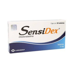 SENSIDEX 30 TABLETAS 5MG