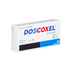 DOSCOXEL 28 TABLETAS 90MG