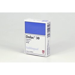 DOLAC 4 TABLETAS SUBLINGUALES 30MG