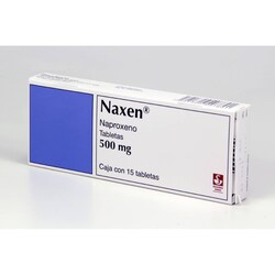 NAXEN 15 TABLETAS 500MG