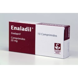 ENALADIL 10 TABLETAS 20MG