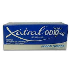 XATRAL OD 28 TABLETAS 10MG