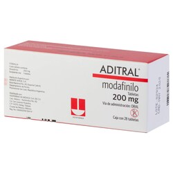 ADITRAL 200MG CAJA CON 28 TABLETAS