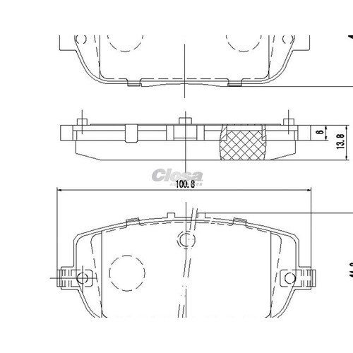 Balata Para Mazda Mx-5 Miata 1998 - 2016 (Dynamik) 