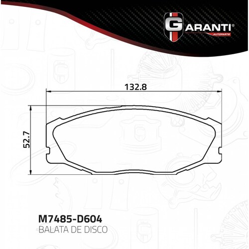 Balata Para Chevrolet Camaro 1982 - 1984 (Garanti) 