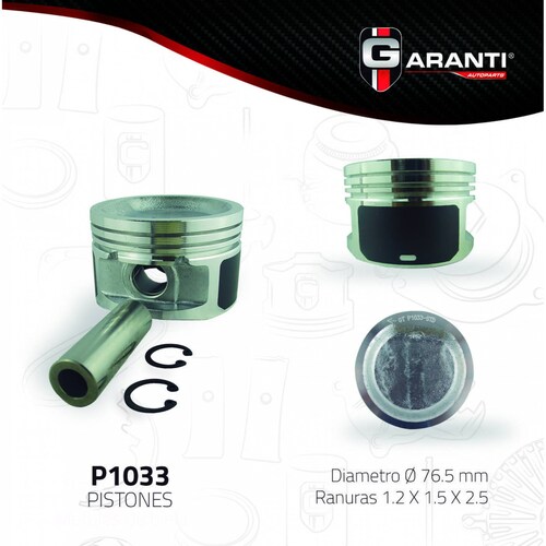 Pistones Para Volkswagen Polo 2003 - 2007 (Garanti) 