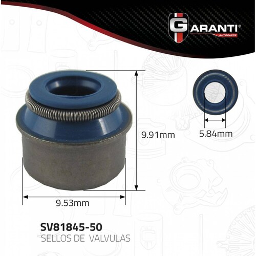 Sellos Valvula Para Volkswagen Pointer Pickup 1998 - 2010 (Garanti) 