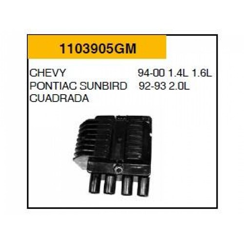 Bobina Encendido Para Chevrolet Chevy Pop 1994 - 2002 (Voltmax) 