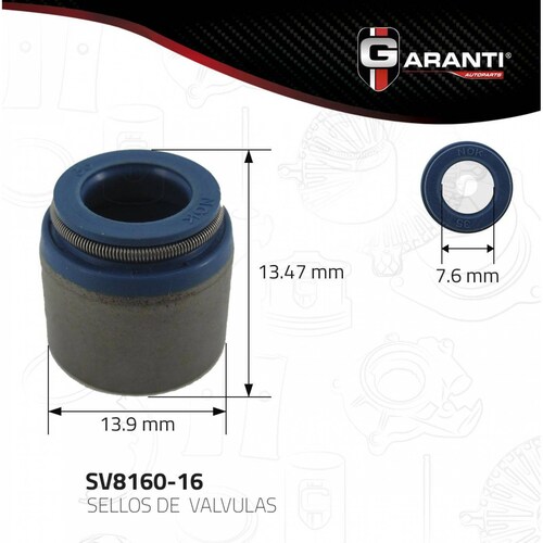 Sellos Valvula Para Gmc Yukon 1996 - 2000 (Garanti) 