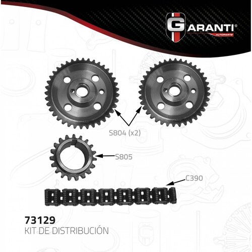 Kit Distribucion Para Oldsmobile Achieva 1996 - 1998 (Garanti) 